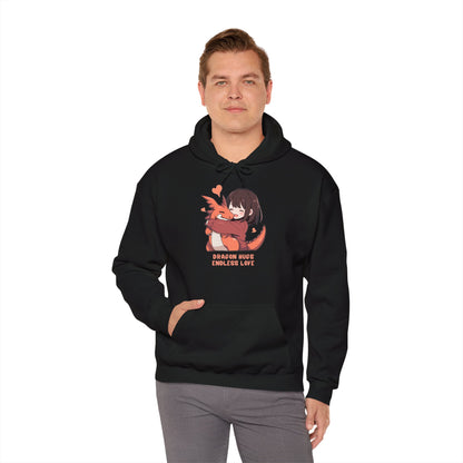 "Dragon Hugs" | Felpa con cappuccio Unisex