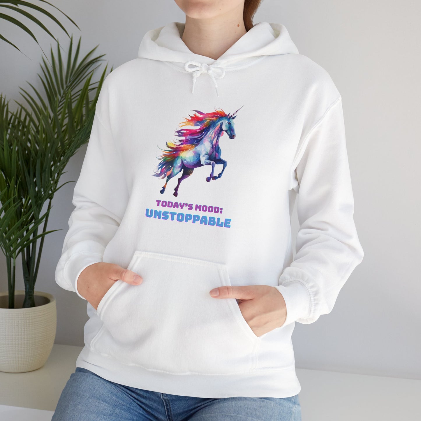 "UNSTOPPABLE" Unicorn | Unisex Hoodie