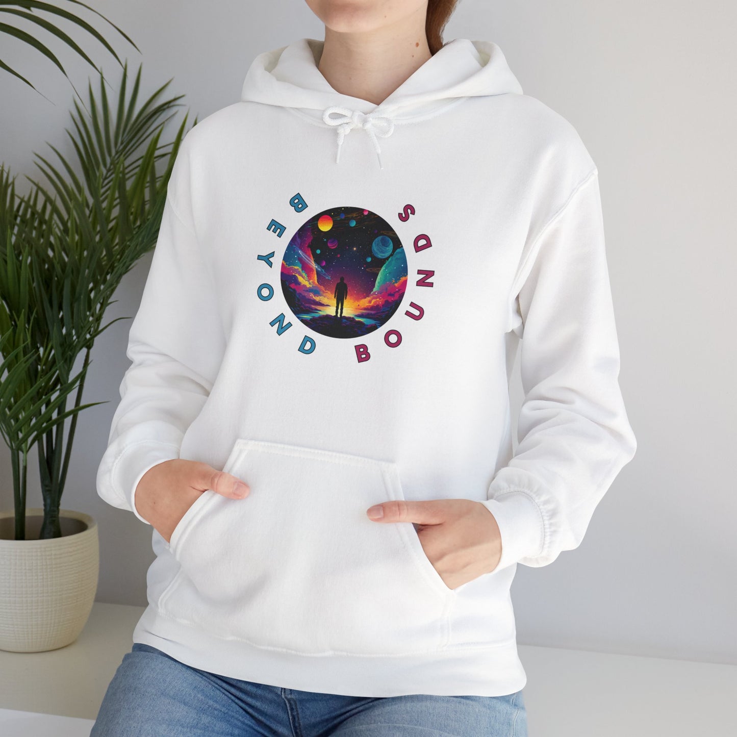 "BEYOND BOUNDS" | Galaxy Unisex Hoodie