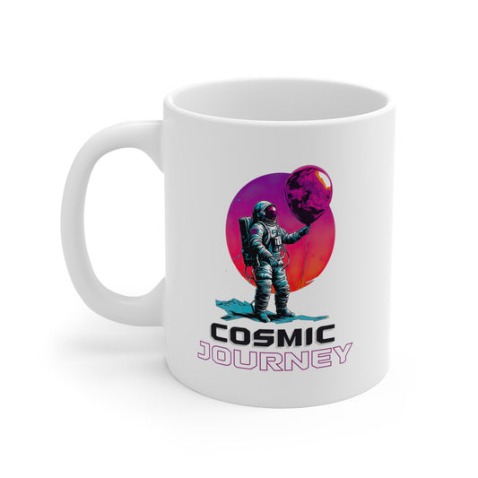 "Cosmic Journey" Astronaut | Coffee Mug