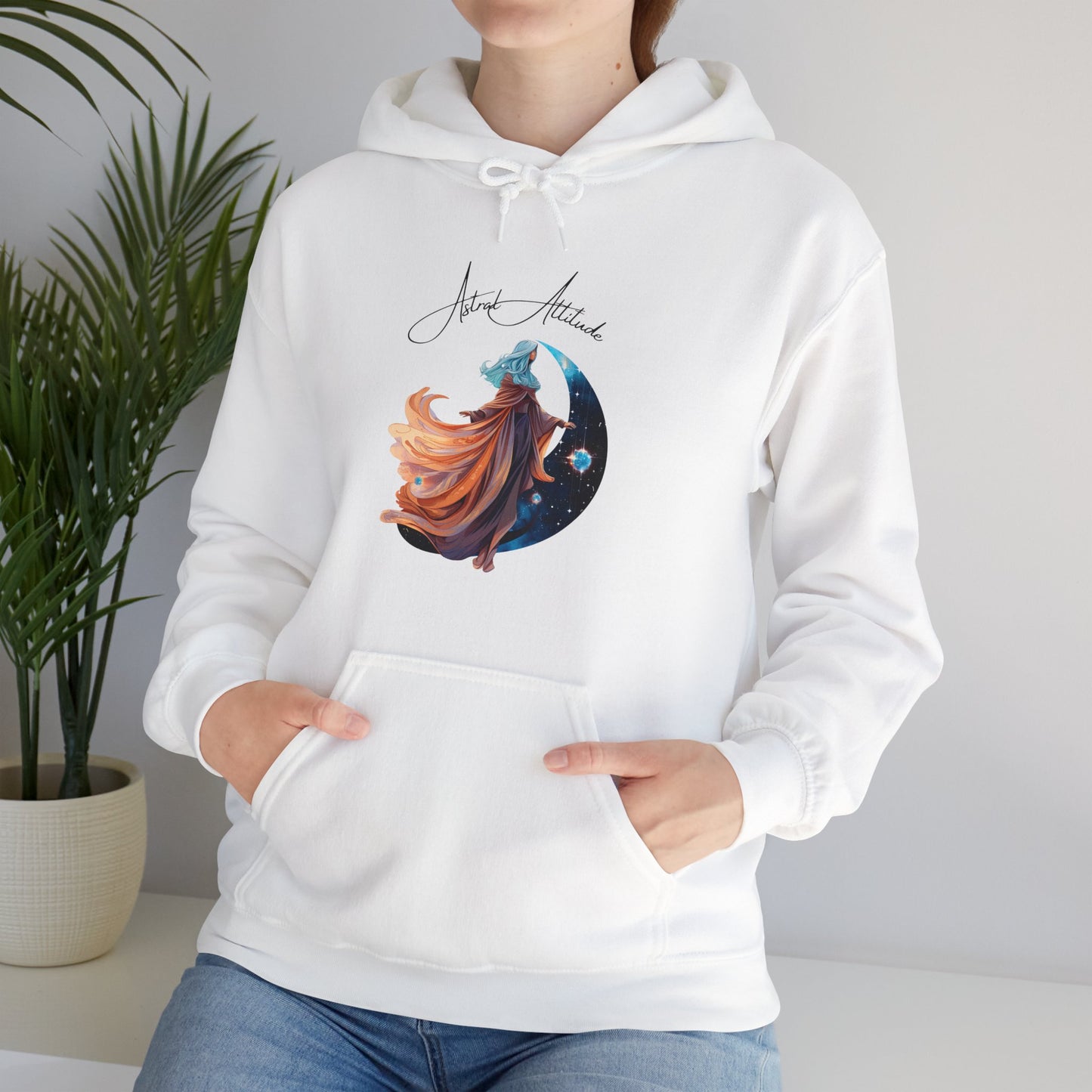 "Astral Attitude" Witch | Unisex Hoodie