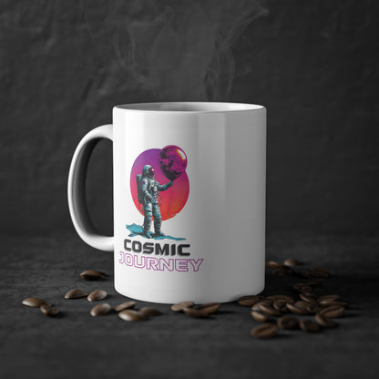 🇪🇺 "Cosmic Journey" Astronaut | Coffee Cup