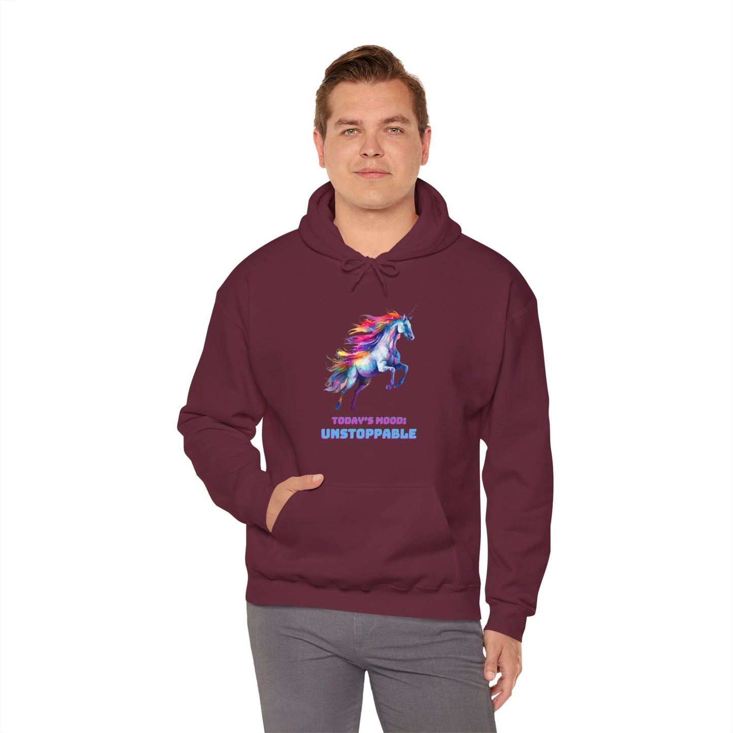 "UNSTOPPABLE" Unicorn | Unisex Hoodie