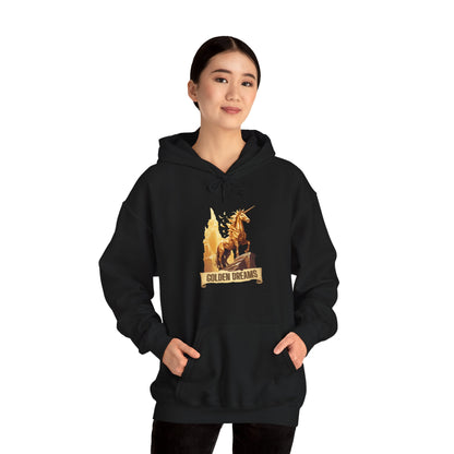 "Golden Dreams" Unicorn | Unisex Hoodie