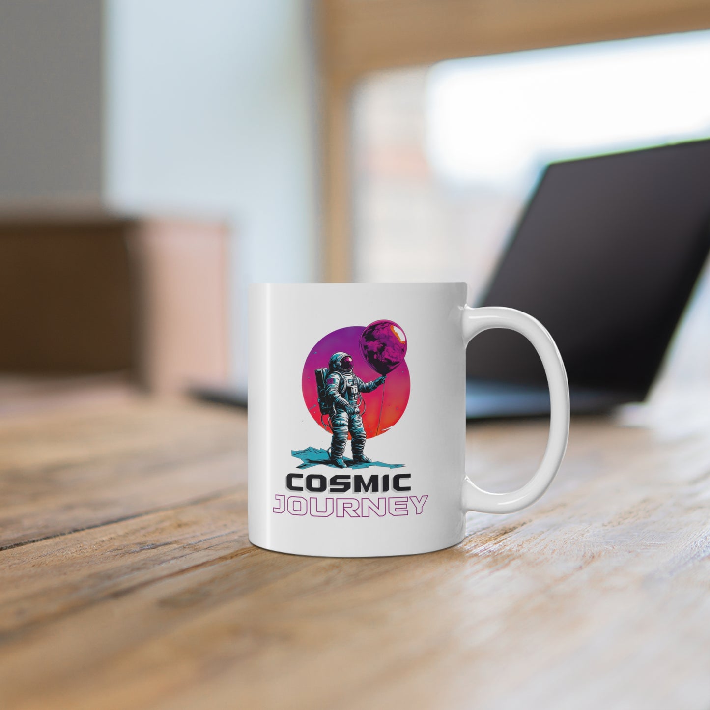 "Cosmic Journey" Astronaut | Coffee Mug