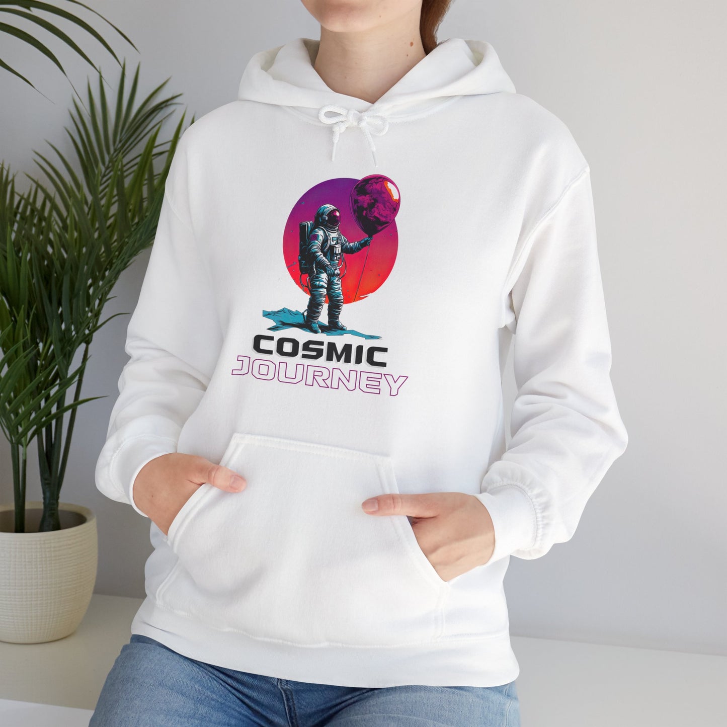 "Cosmic Journey" Astronaut | Unisex Hoodie