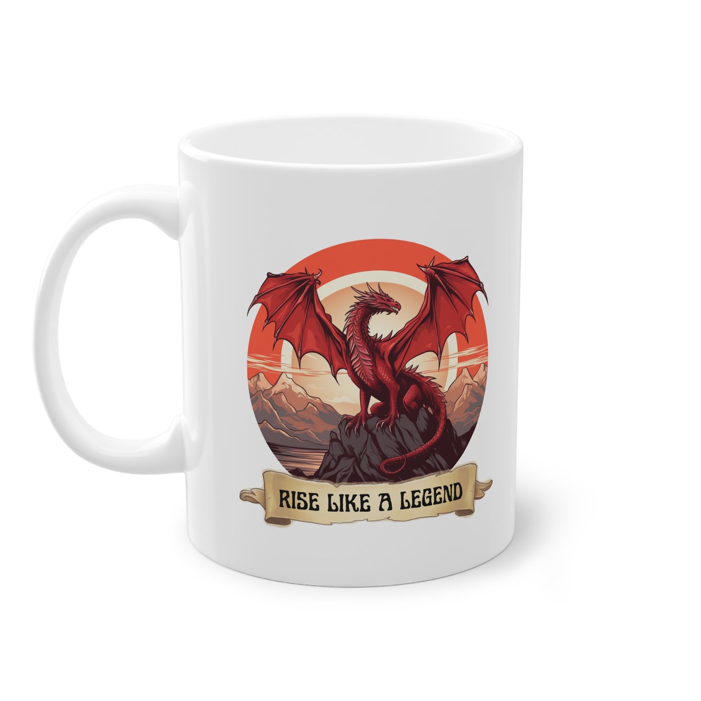 "Dragon Rise" | Tazza da caffè