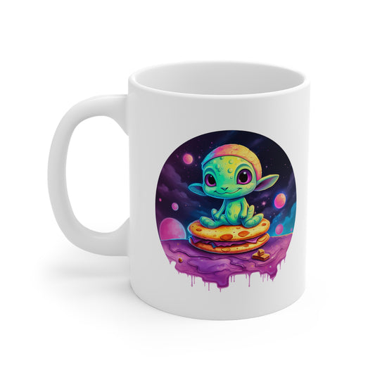 "Sweet Serenety Alien" | Coffee Mug