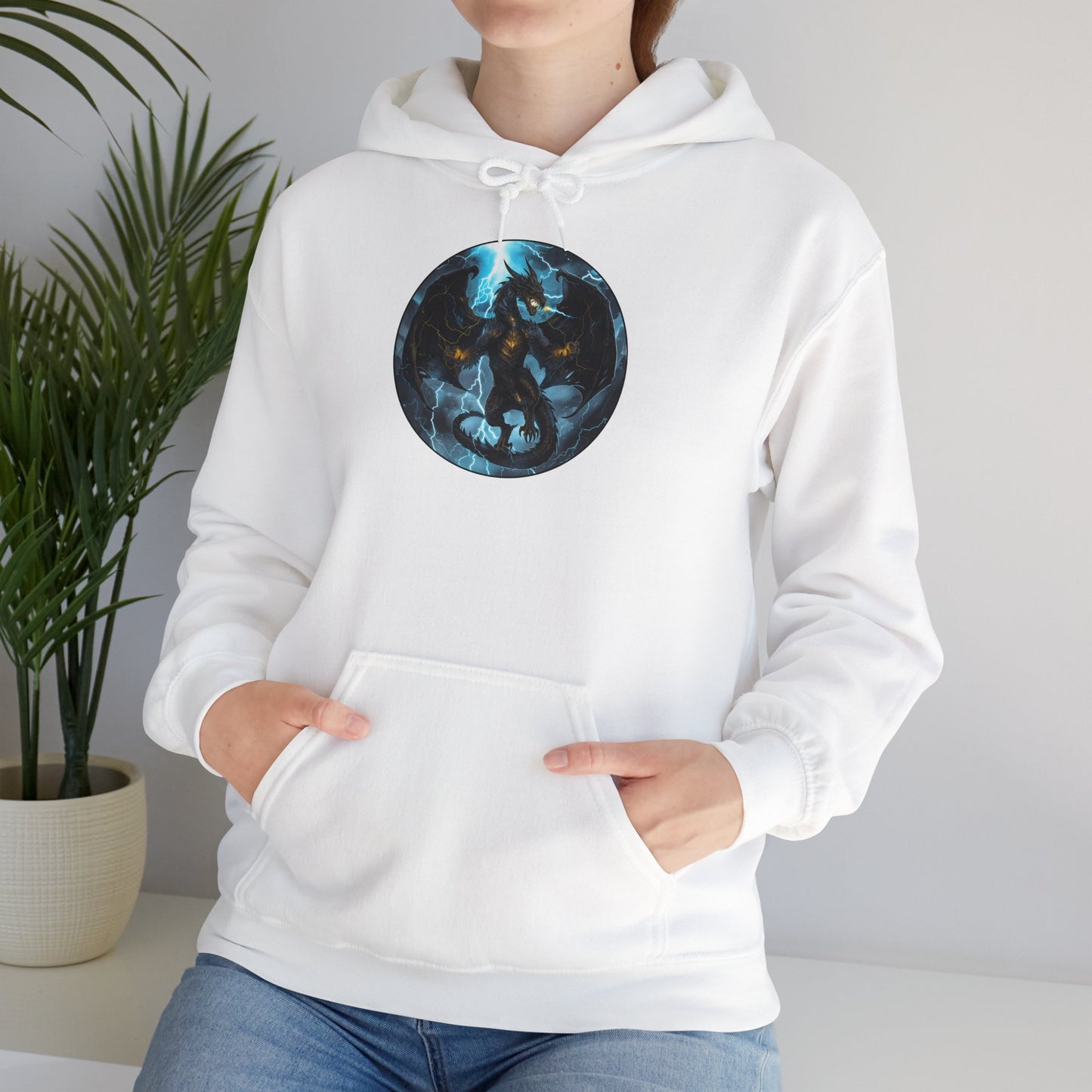 "Volt Dragon" | Sweat à capuche Unisexe