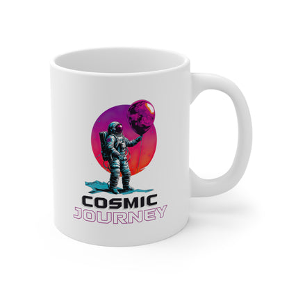 "Cosmic Journey" Astronaut | Coffee Mug