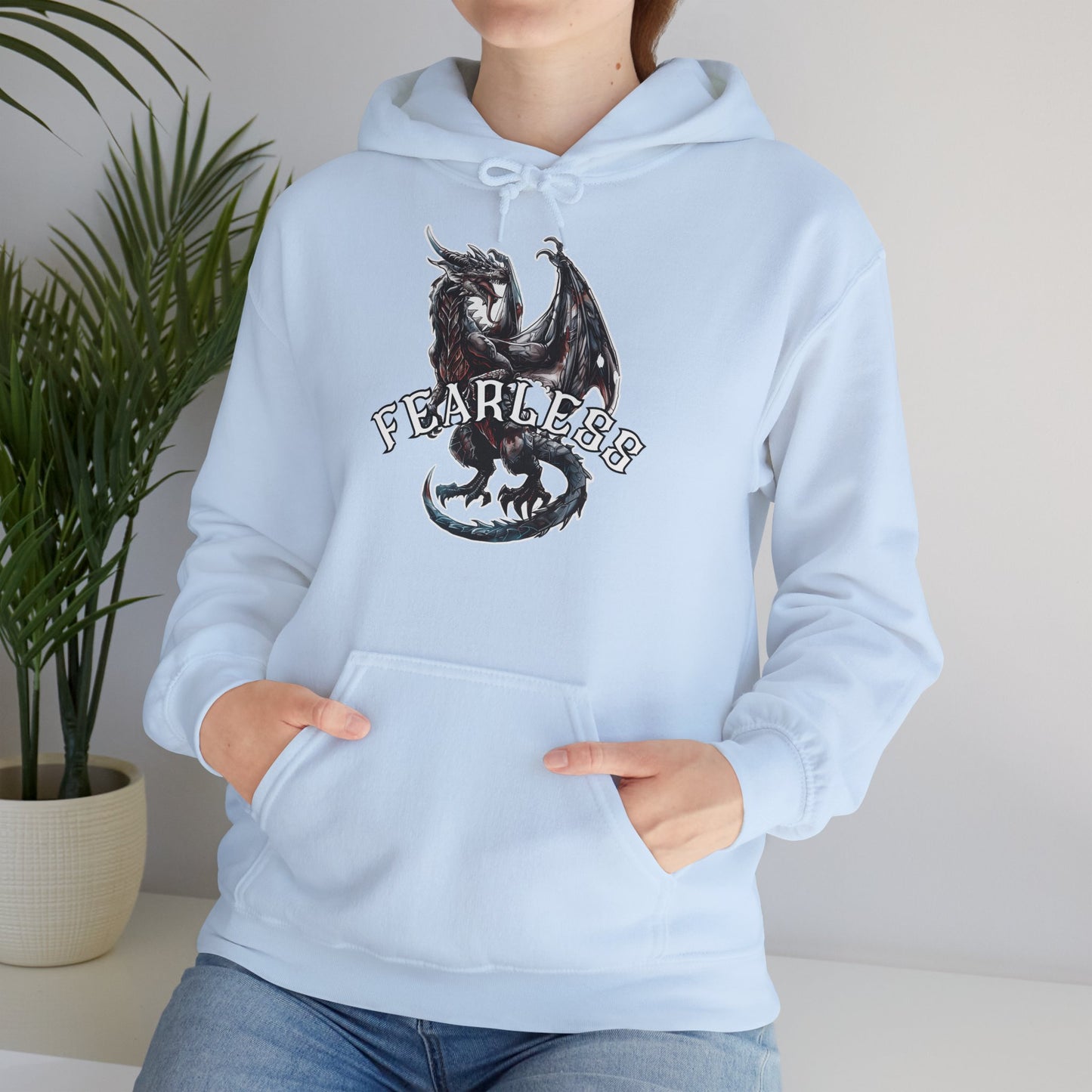 "Fearless" Dragon | Sweat à capuche Unisexe