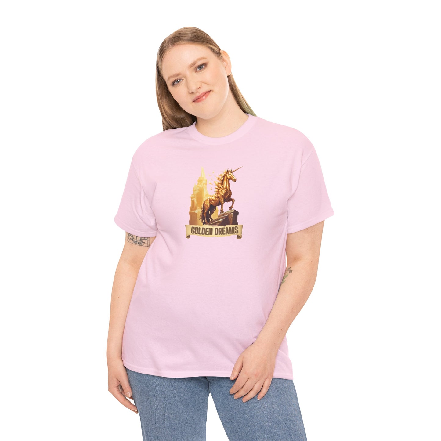 "Golden Dreams" Unicorn | Unisex Shirt