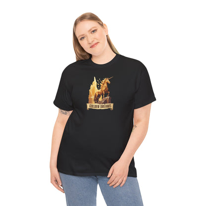 🇪🇺 "Golden Dreams" Unicorn | Unisex T-Shirt