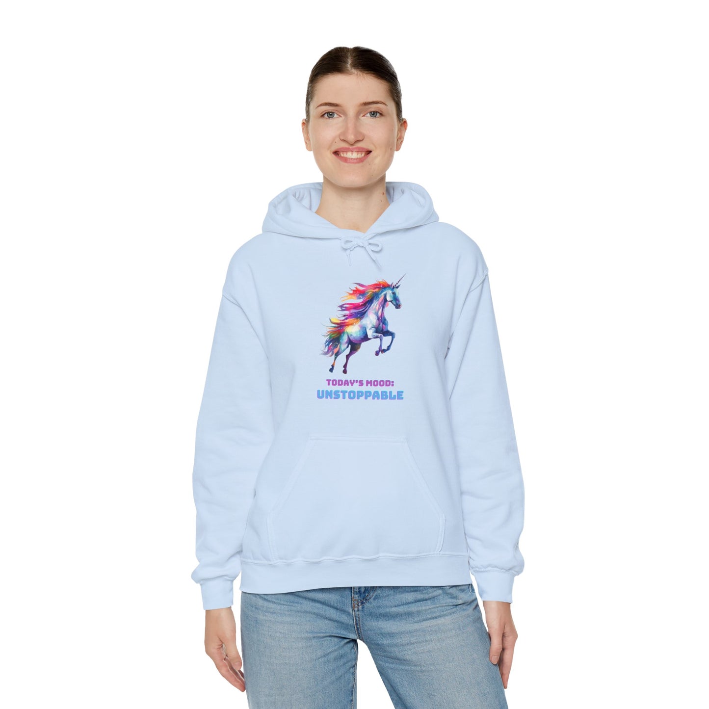 "UNSTOPPABLE" Unicorn | Unisex Hoodie