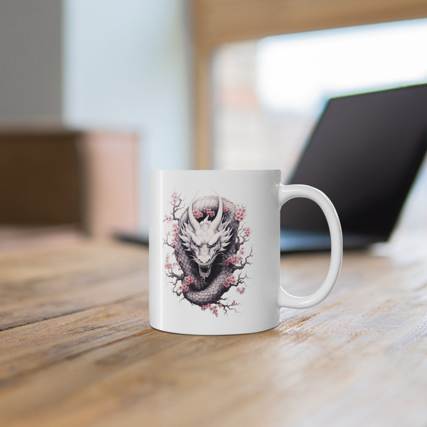 "Sakura Dragon"  | Coffee Mug