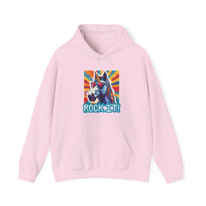 "Rock It!" Unicorn | Unisex Hoodie