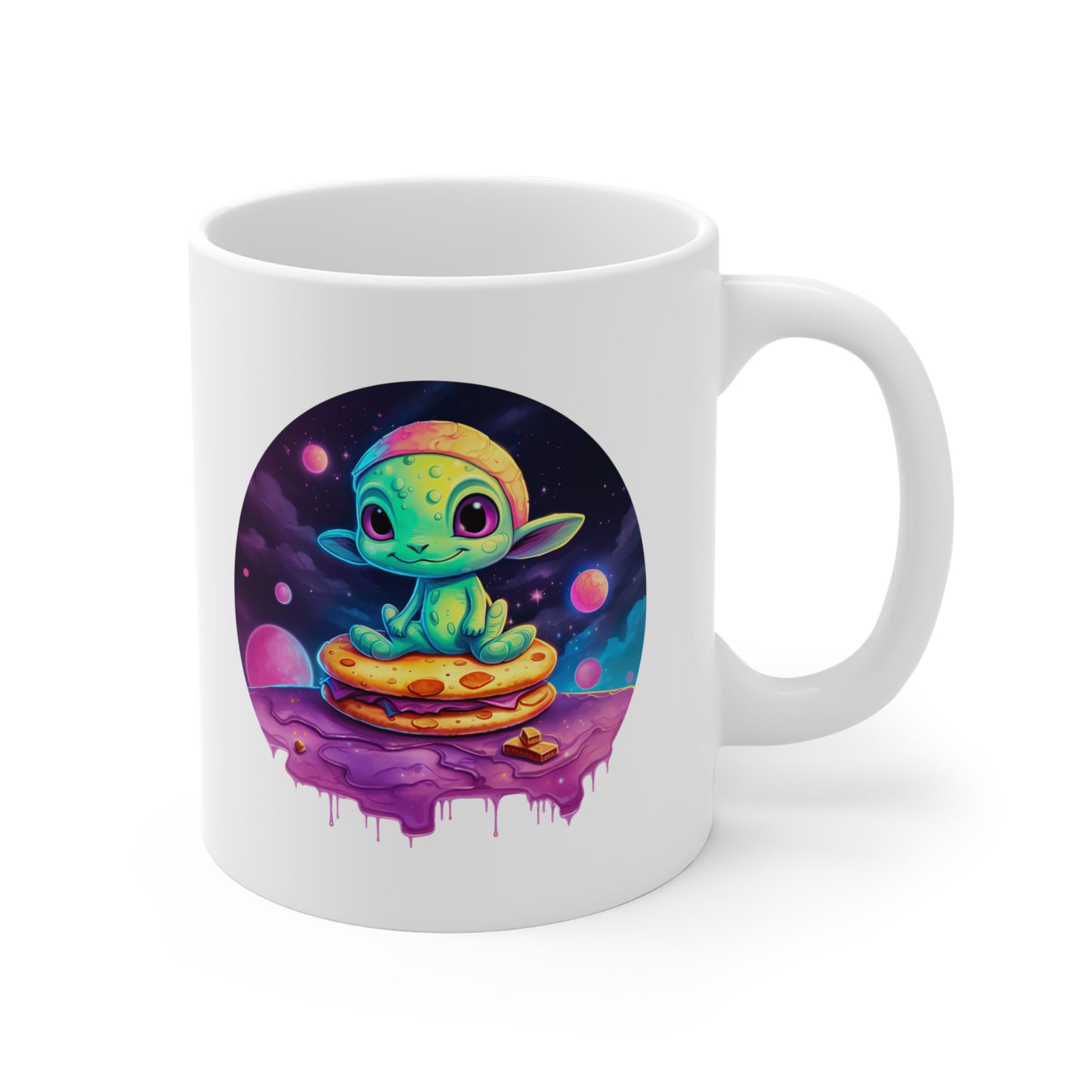 "Sweet Serenety Alien" | Coffee Mug