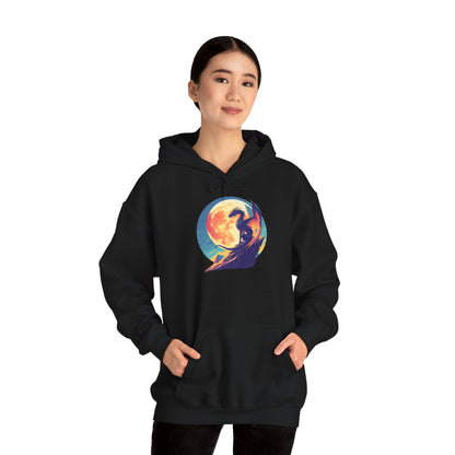 "Eclipse Dragon" | Felpa con cappuccio Unisex