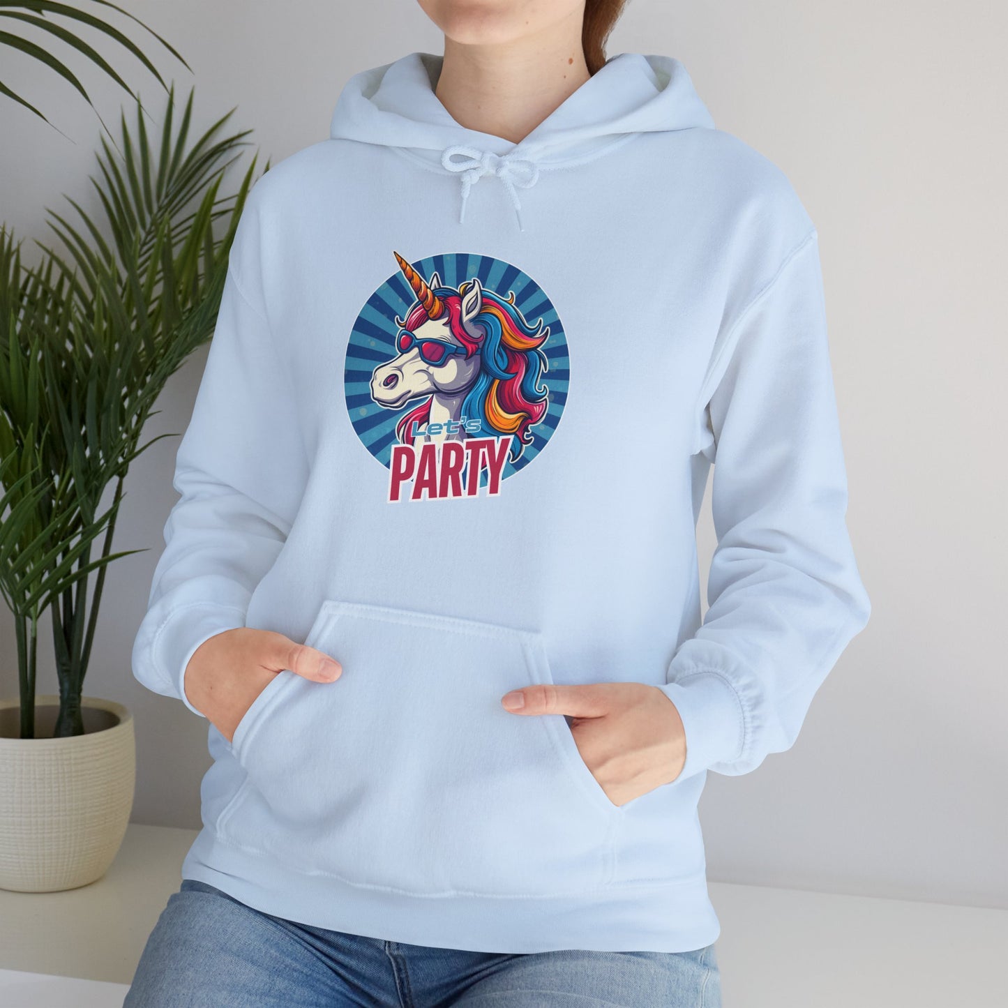 "Let's Party" Unicorn | Unisex Hoodie