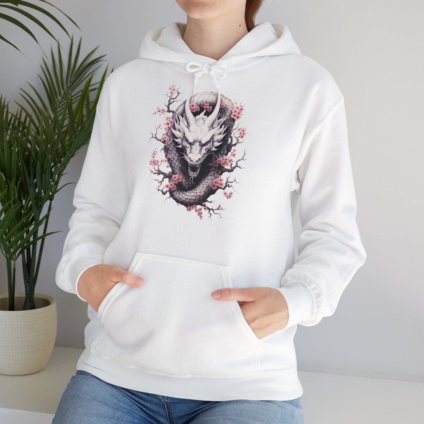"Sakura Dragon" | Sweat à capuche Unisexe