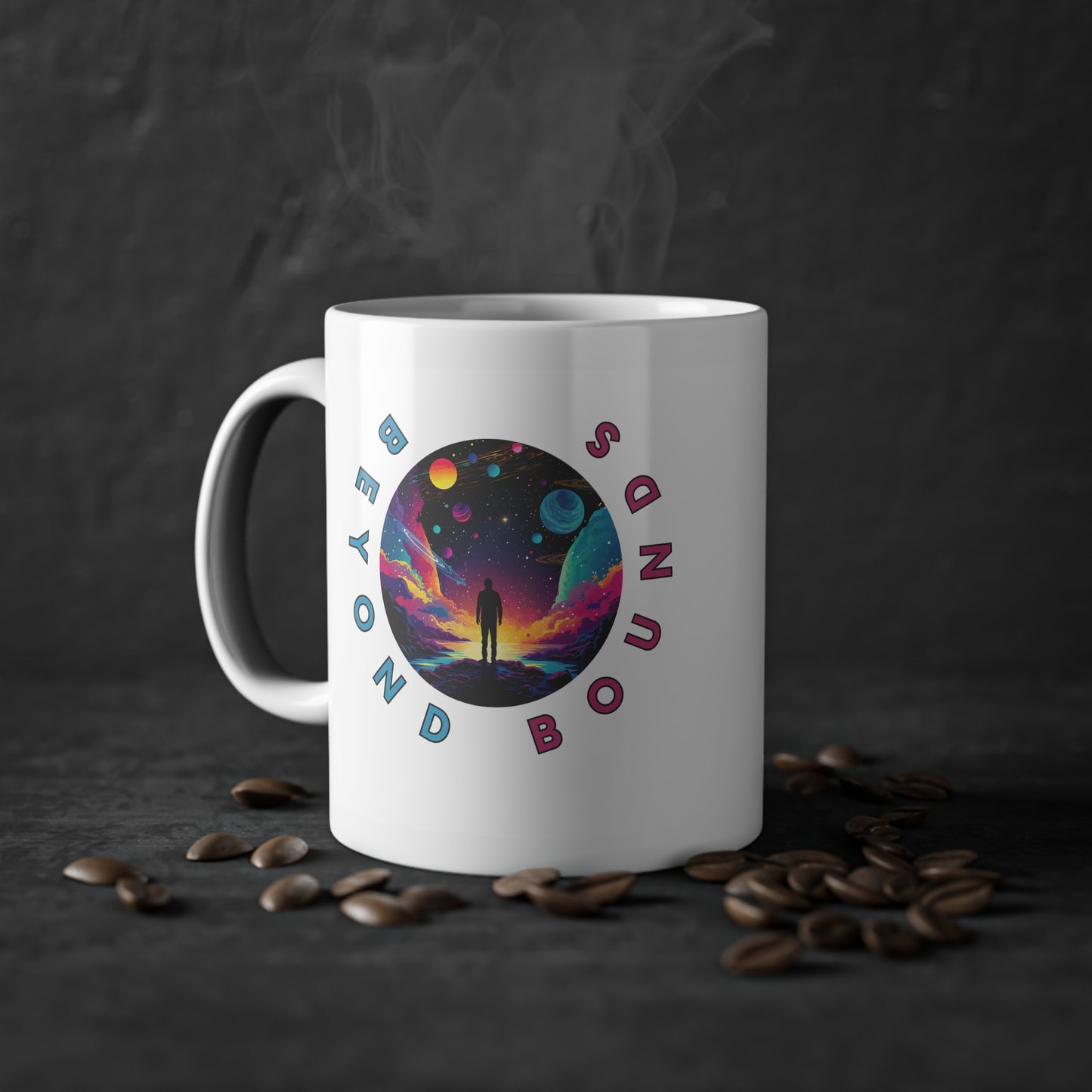 🇪🇺 "BEYOND BOUNDS" | Galaxy Coffee Cup