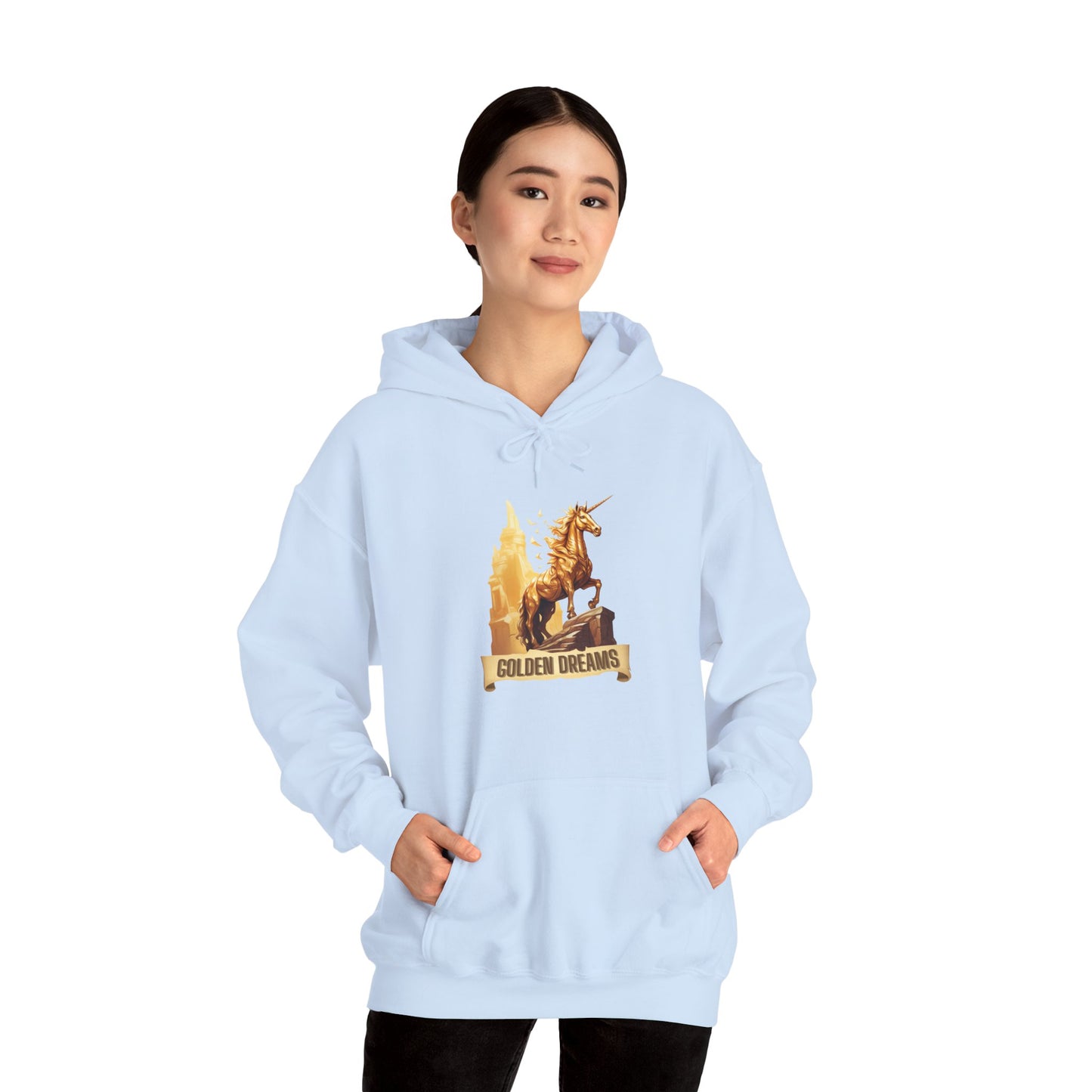 "Golden Dreams" Unicorn | Unisex Hoodie