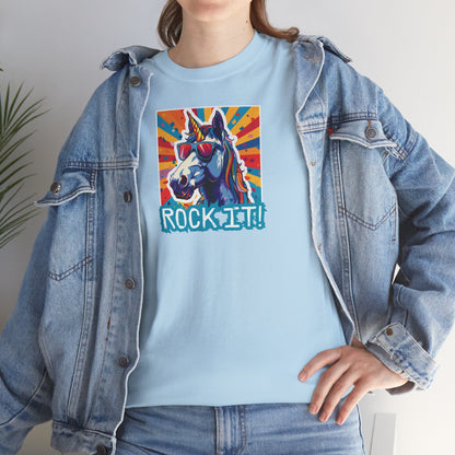 "Rock It!" Unicorn | Maglietta Unisex