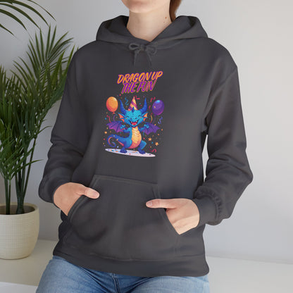 "Birthday Bash Dragon" | Unisex Hoodie