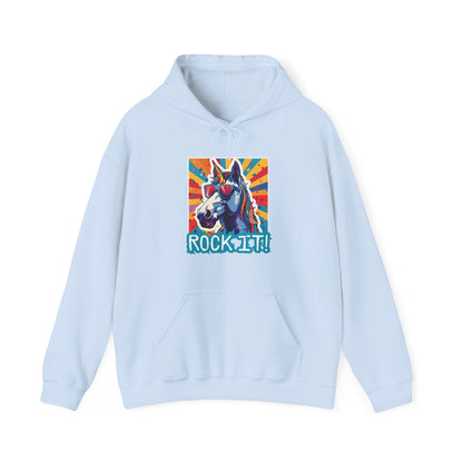 "Rock It!" Unicorn | Unisex Hoodie