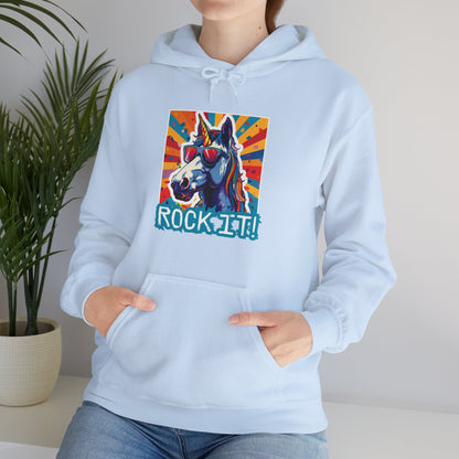 "Rock It!" Unicorn | Unisex Hoodie