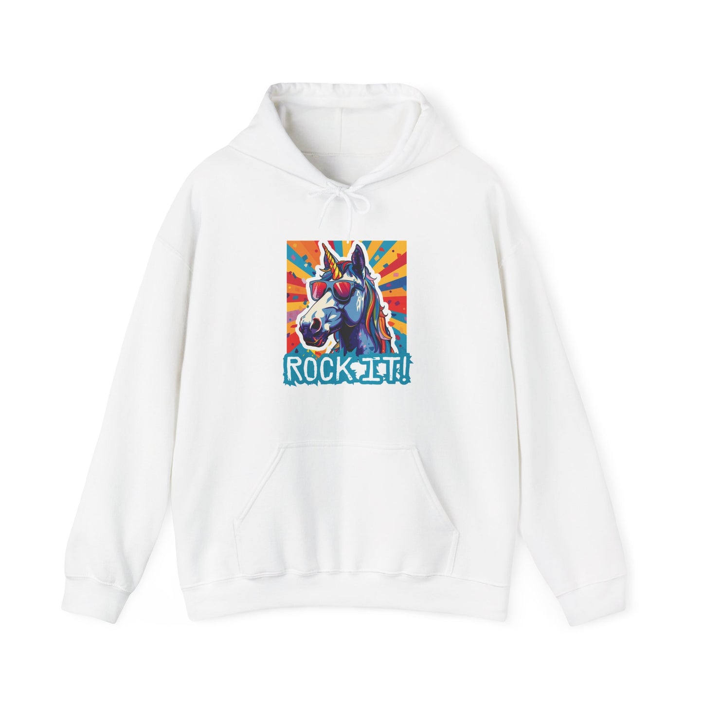 "Rock It!" Unicorn | Unisex Hoodie