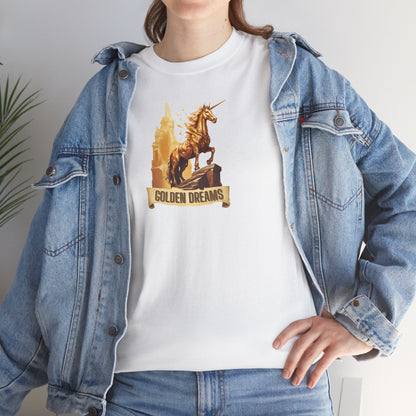 🇪🇺 "Golden Dreams" Unicorn | Unisex T-Shirt