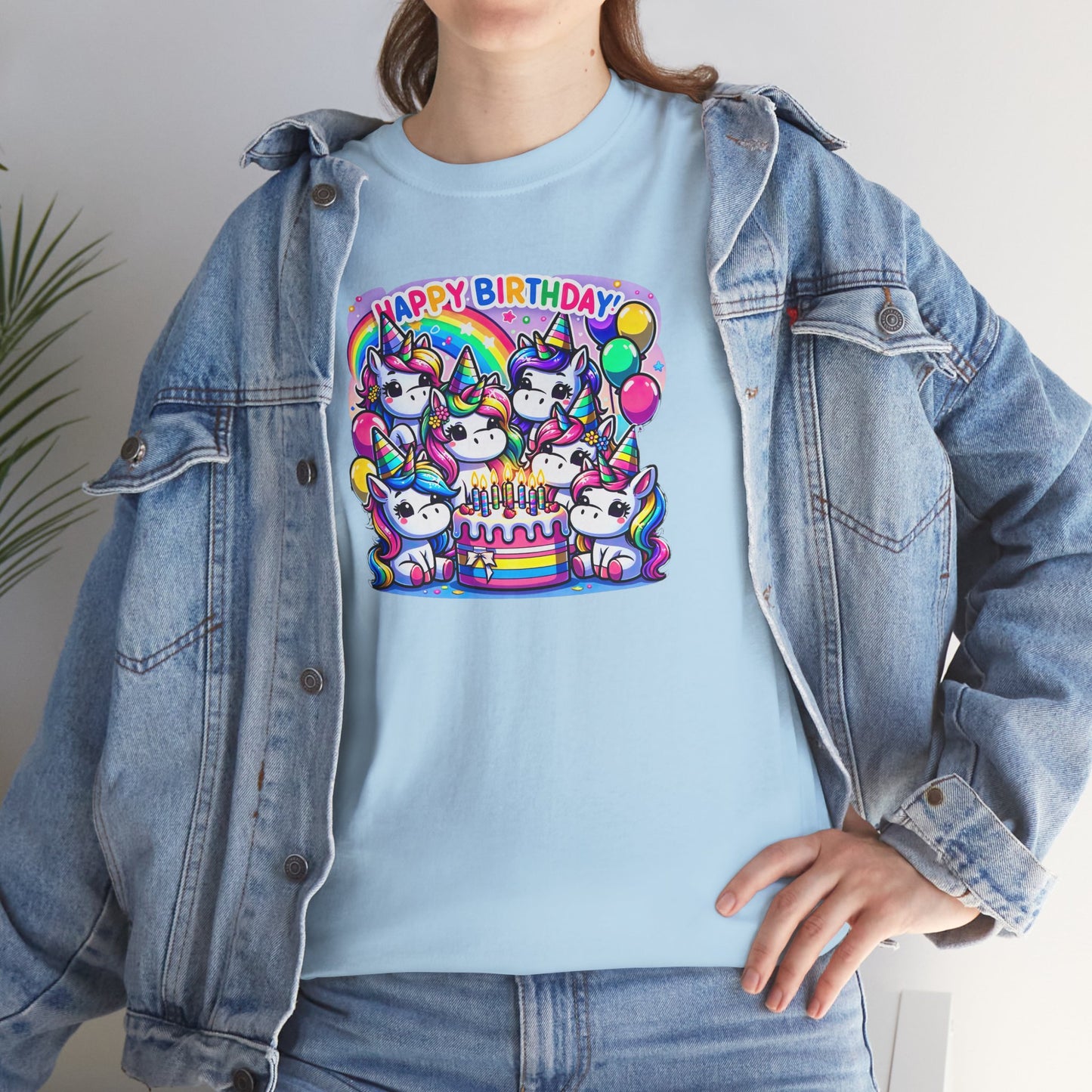 "Unicorn Birthday Party" | T-shirt Unisexe