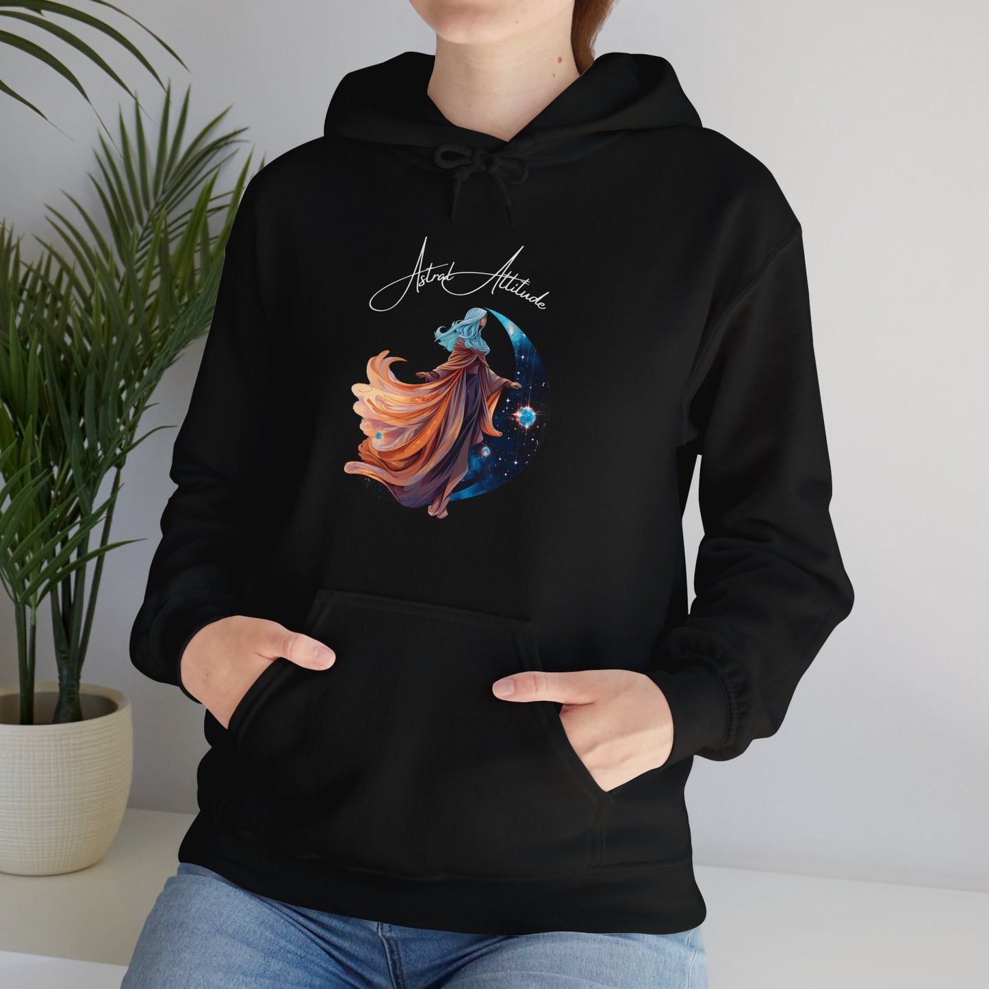 "Astral Attitude" Witch | Unisex Hoodie