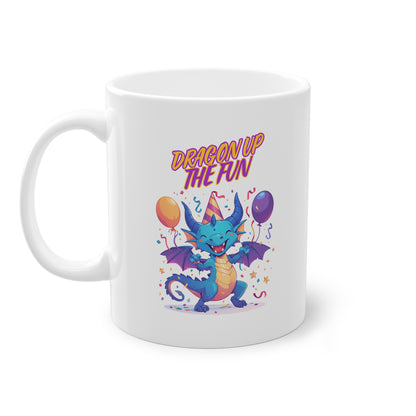 🇪🇺 "Birthday Bash Dragon" | Coffee Cup