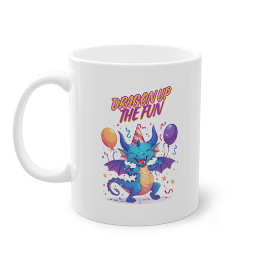 🇪🇺 "Birthday Bash Dragon" | Coffee Cup