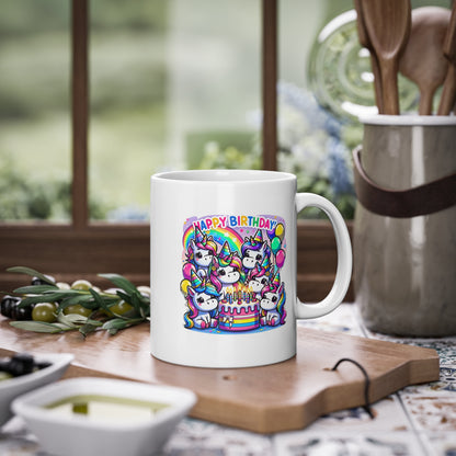 🇪🇺 "Unicorn Birthday Party" | Coffee Cup