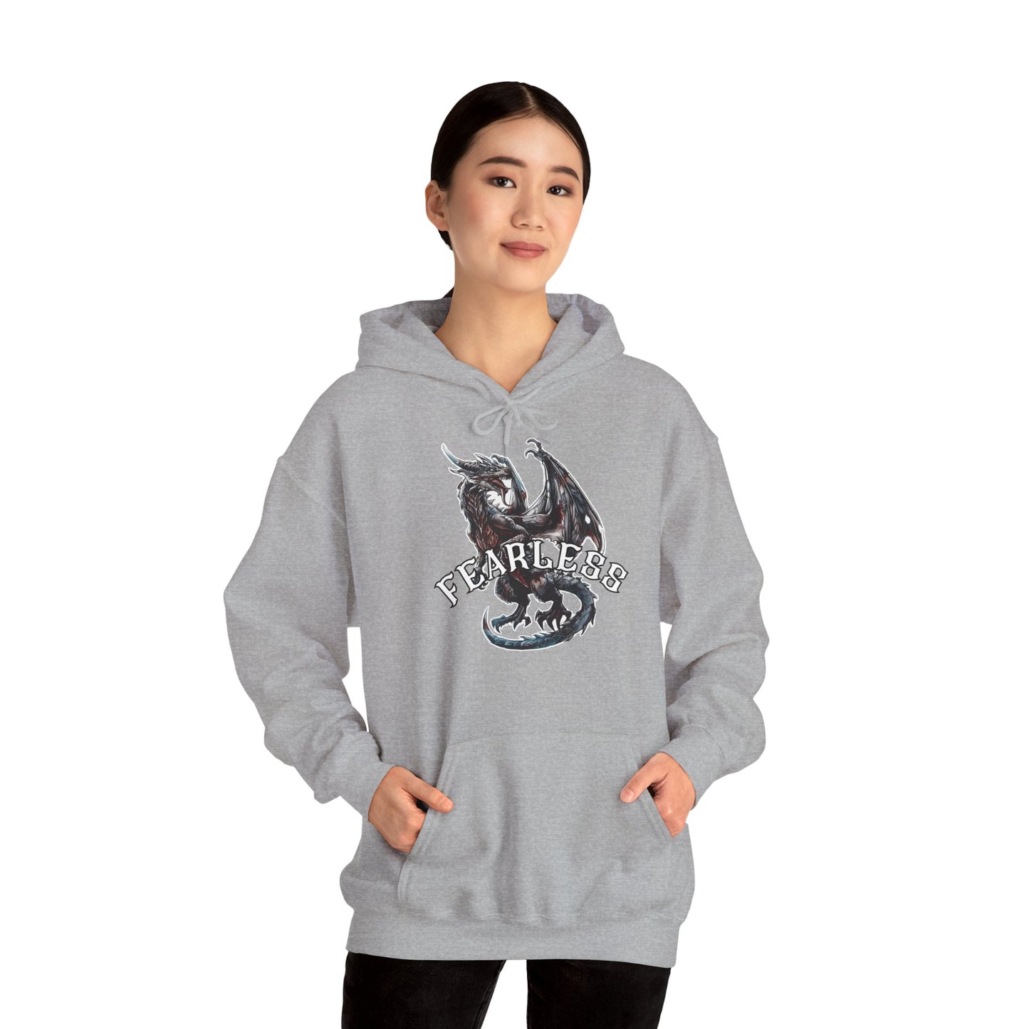 "Fearless" Dragon | Sweat à capuche Unisexe