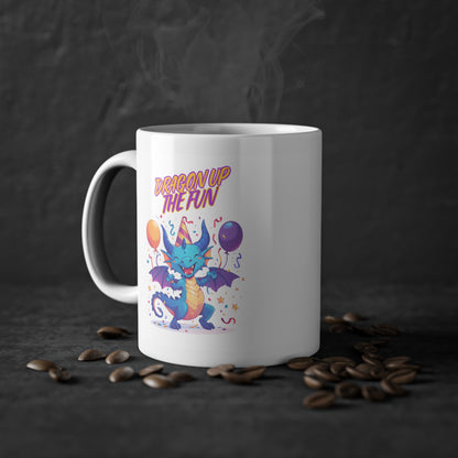 🇪🇺 "Birthday Bash Dragon" | Coffee Cup