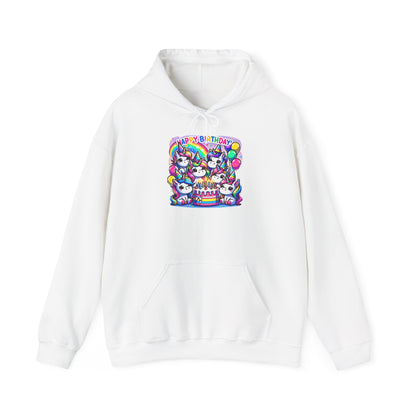 "Unicorn Birthday Party" | Sweat à capuche Unisexe