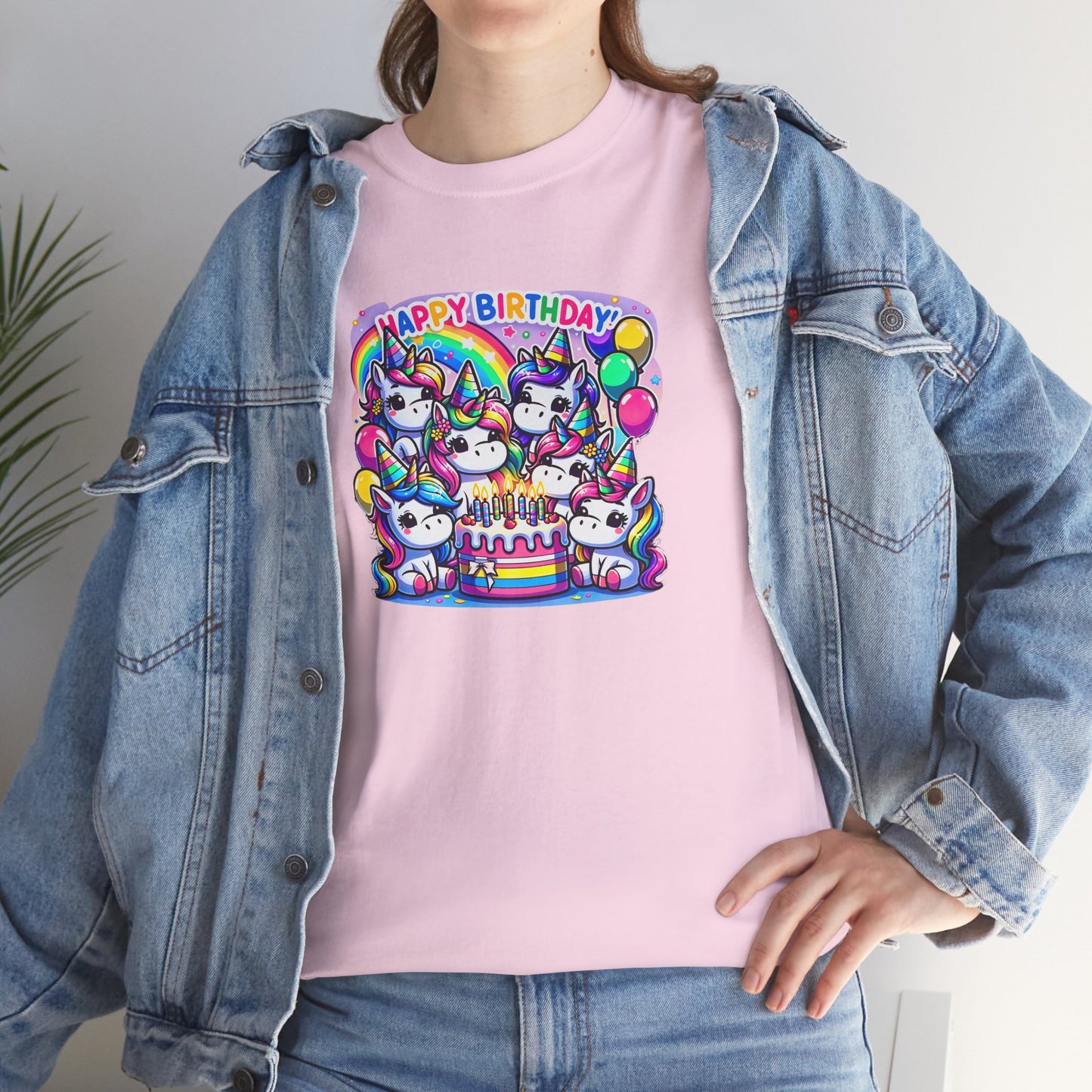 "Unicorn Birthday Party" | Unisex Shirt