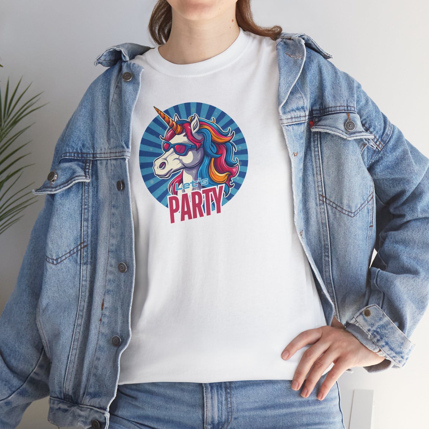 "Let's Party" Unicorn | Maglietta Unisex