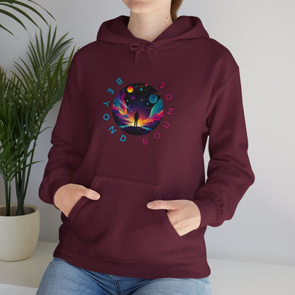 "BEYOND BOUNDS" | Galaxy Unisex Hoodie