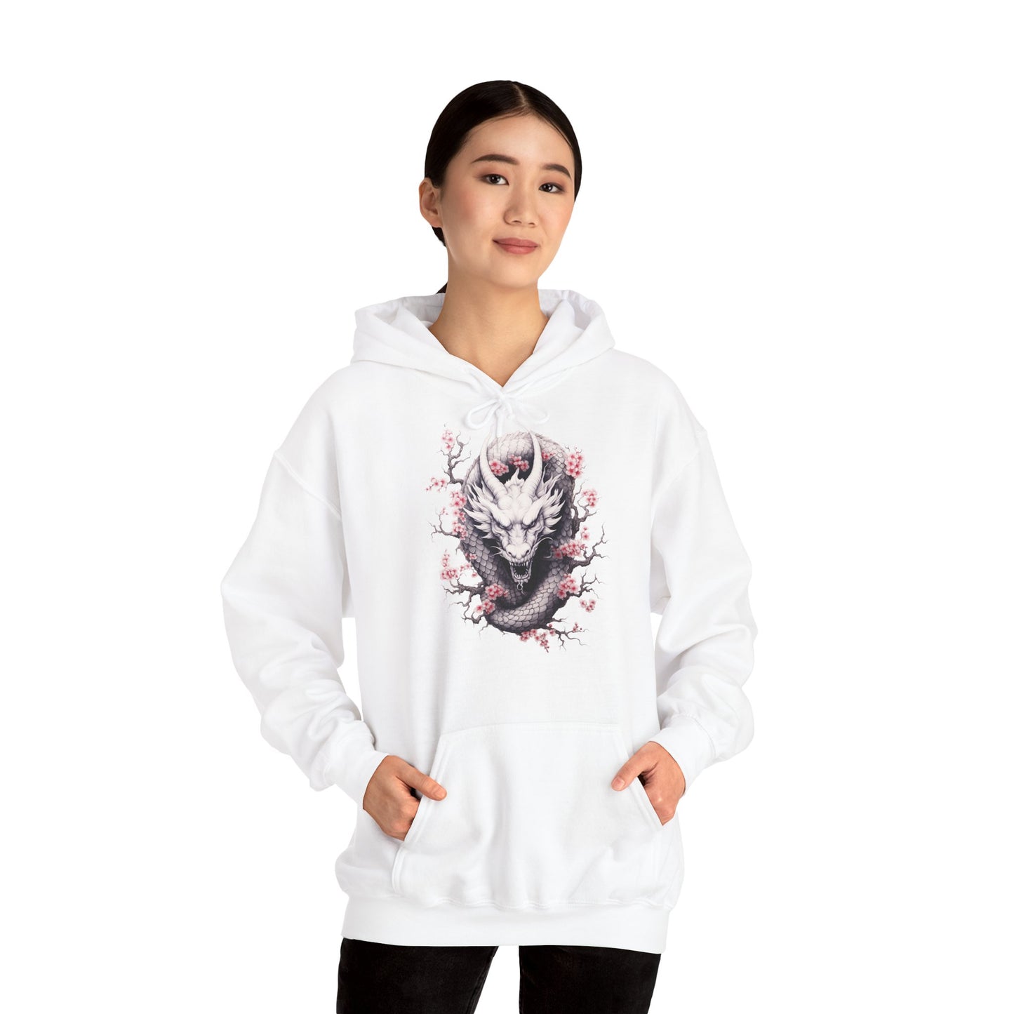 "Sakura Dragon" | Sweat à capuche Unisexe