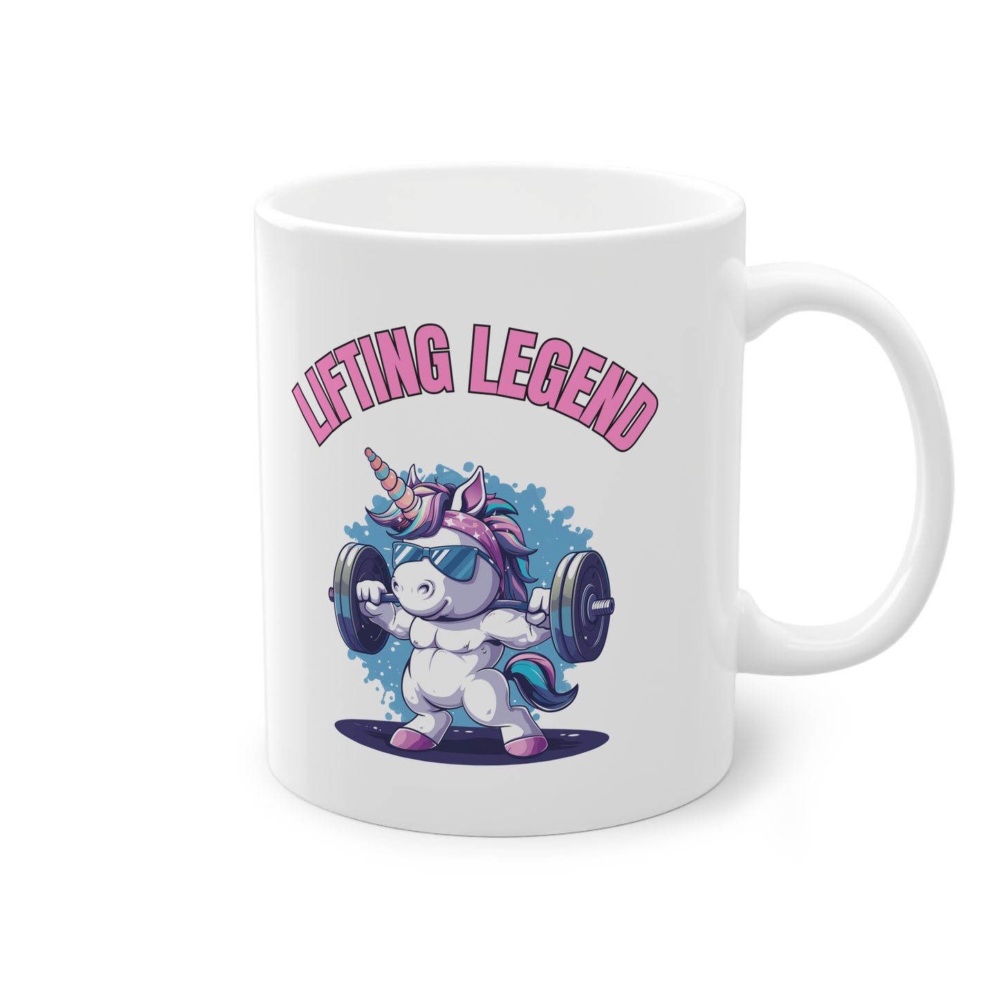 🇪🇺 "Lifting Legend Unicorn" | Coffee Cup