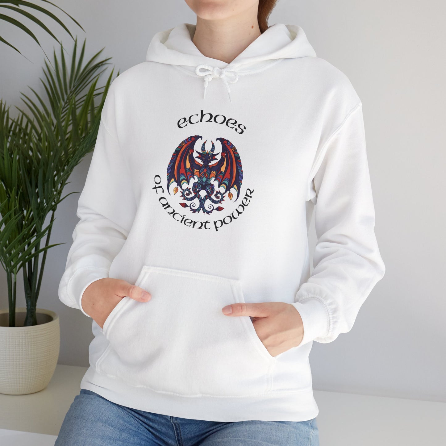 "Ancient Dragon Echoes" | Unisex Hoodie