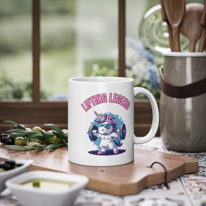 🇪🇺 "Lifting Legend Unicorn" | Coffee Cup