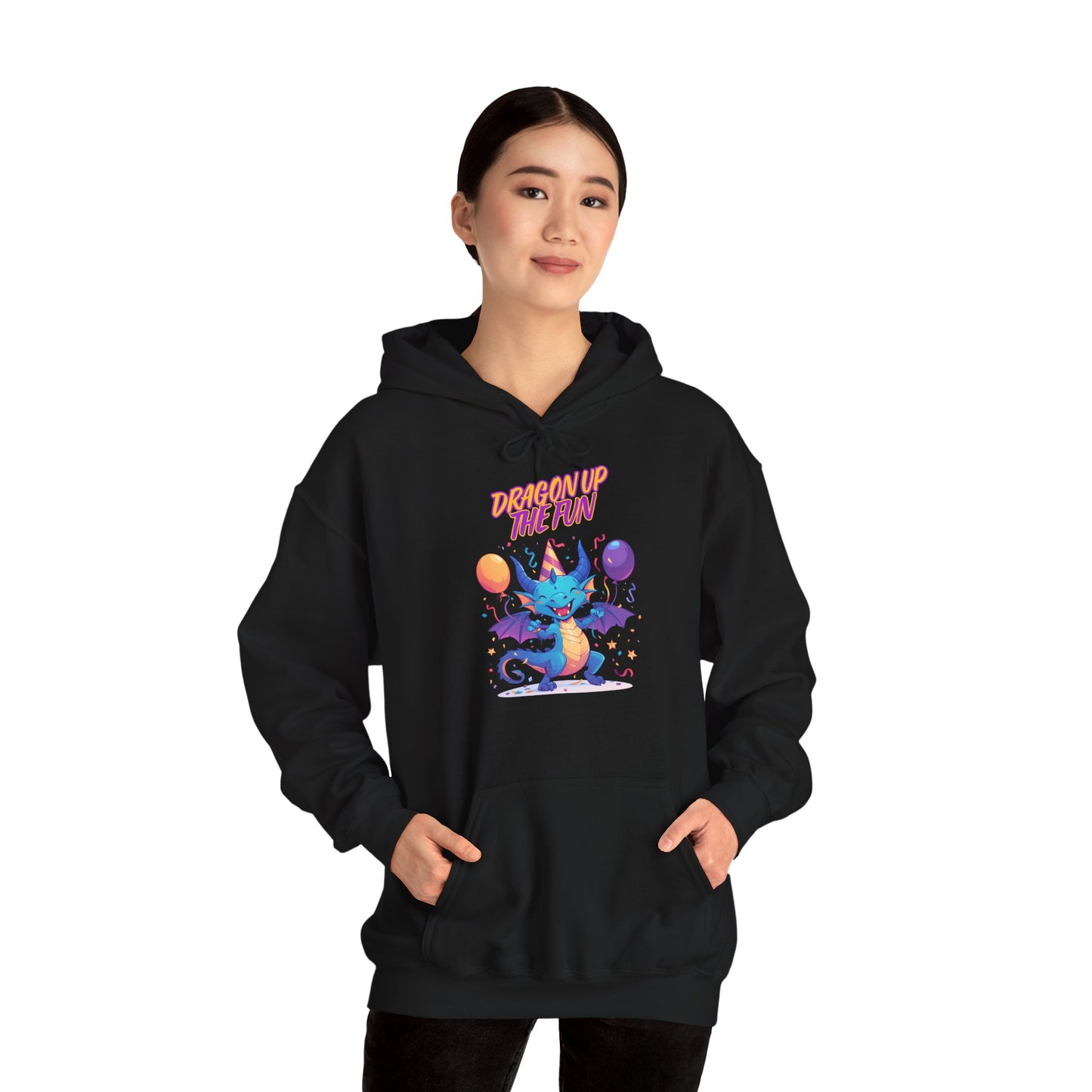 🇪🇺 "Birthday Bash Dragon" | Unisex Hoodie